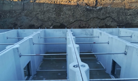 Installazione di bacini di laminazione per acque meteoriche