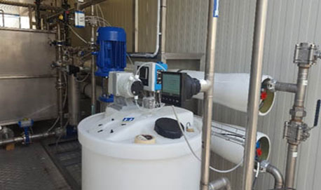 Trattamento e recupero acque di processo provenienti da industria meccanica - Capacità 120 mc/g