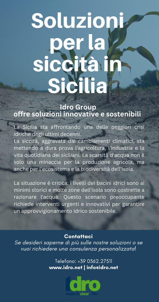 Soluzioni per la siccità in Sicilia