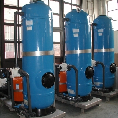 Impianto per il filtraggio dell'acqua di IDRO Group